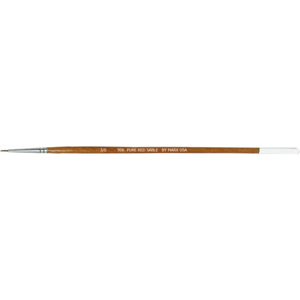 Pure Red Sable Round Brushes